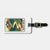 Étiquette À Bagage Colors de Rogue River Oregon (Devant horizontal)