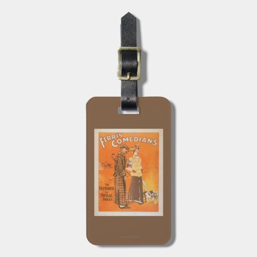 Étiquette À Bagage Comédiens de Ferris "stimulateurs aux prix (Devant Vertical)