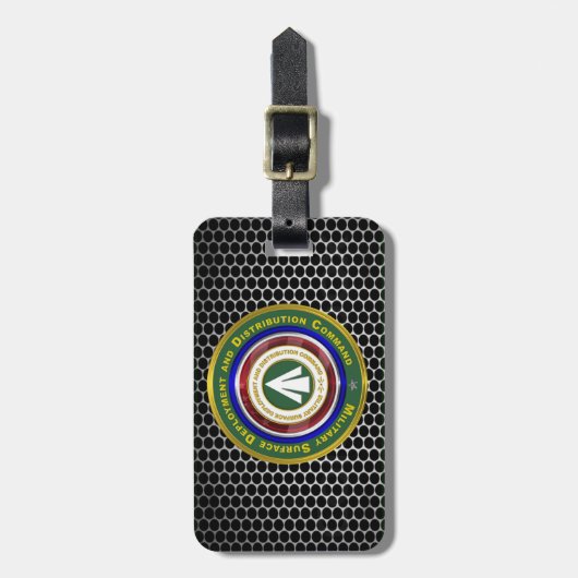 Étiquette À Bagage Commandement de la distribution du déploiement ter (Devant Vertical)