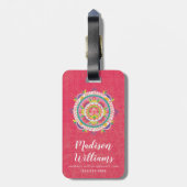 Étiquette À Bagage Comme Frida II (Dos Vertical)