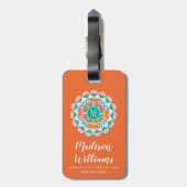 Étiquette À Bagage Comme Frida IV (Dos Vertical)