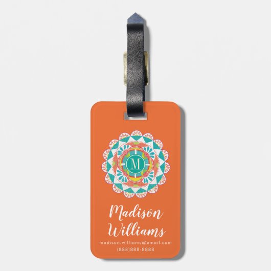 Étiquette À Bagage Comme Frida IV (Dos Vertical)