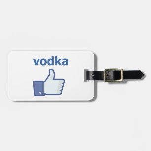 Étiquette À Bagage COMME la vodka