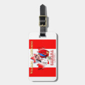 Étiquette À Bagage Commémoration de la tournée royale William & Cathe (Devant Vertical)