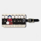 Étiquette À Bagage Commençant 2013 (Devant horizontal)