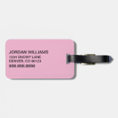 Étiquette À Bagage Comment Grinch Stol Christmas | Grinch Sister (Dos horizontal)