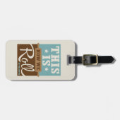 Étiquette À Bagage Comment rouler (Devant horizontal)