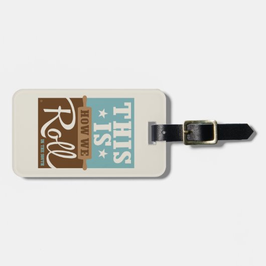 Étiquette À Bagage Comment rouler (Devant horizontal)