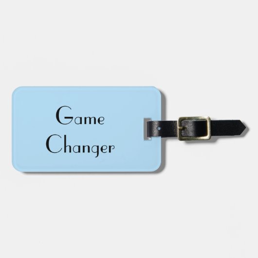 Étiquette À Bagage Commutateur de jeu (Devant horizontal)