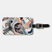 Étiquette À Bagage Composition de Kandinsky (Devant horizontal)