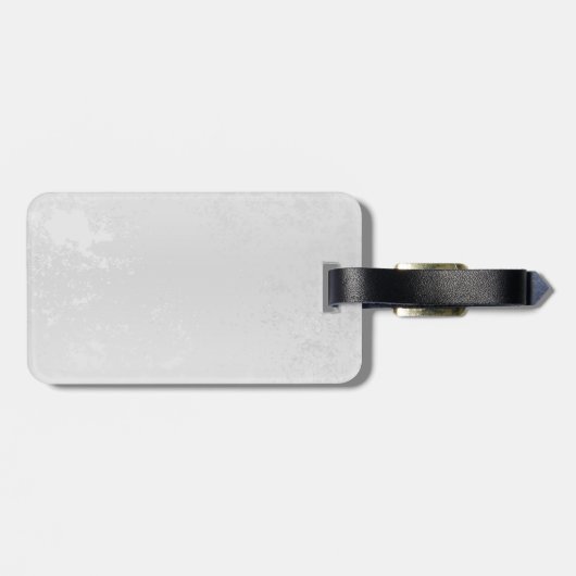 Étiquette À Bagage Composition des White and Blue Butterflies (Dos horizontal)