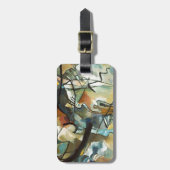 Étiquette À Bagage Composition Kandinsky V Peinture Abstraite (Devant Vertical)