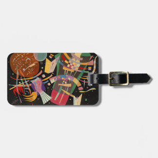 Étiquette À Bagage Composition Kandinsky X Oeuvre Abstraite