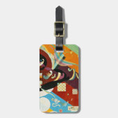 Étiquette À Bagage Compositon Abstrait Kandinsky IX (Devant Vertical)