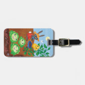 Étiquette À Bagage Compte-Jardin de temps (Devant horizontal)