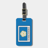 Étiquette À Bagage Comté de Yorkshire (Devant Vertical)