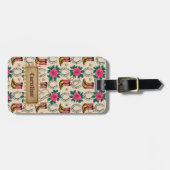 Étiquette À Bagage Concepteur personnalisé de princesse Midwest (Devant horizontal)