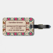 Étiquette À Bagage Concepteur personnalisé de princesse Midwest (Dos horizontal)