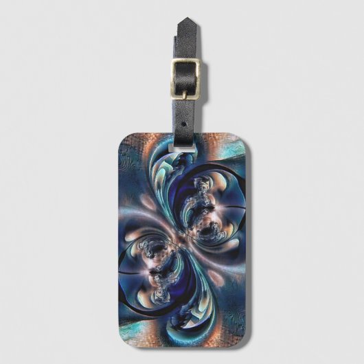 Étiquette À Bagage Conception (Devant Vertical)