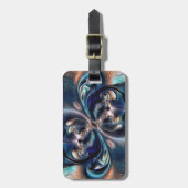 Étiquette À Bagage Conception (Devant Vertical)