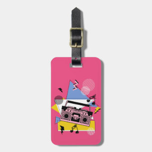 Étiquette À Bagage Conception de boite de style rétro