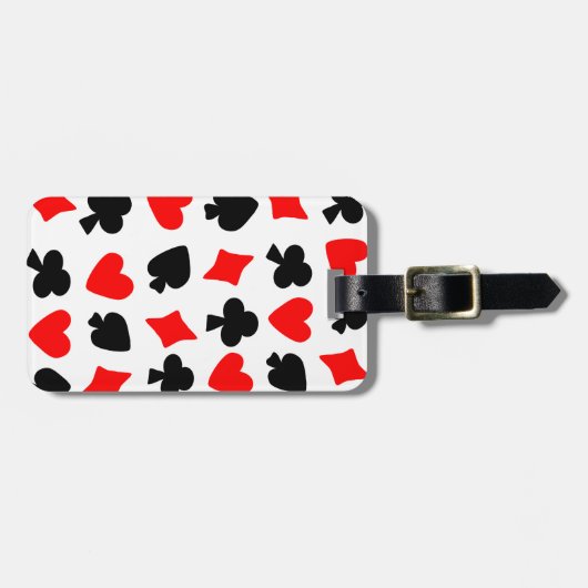 Étiquette À Bagage Conception de cartes (Devant horizontal)