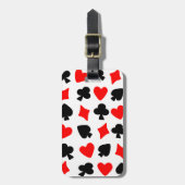 Étiquette À Bagage Conception de cartes (Devant Vertical)