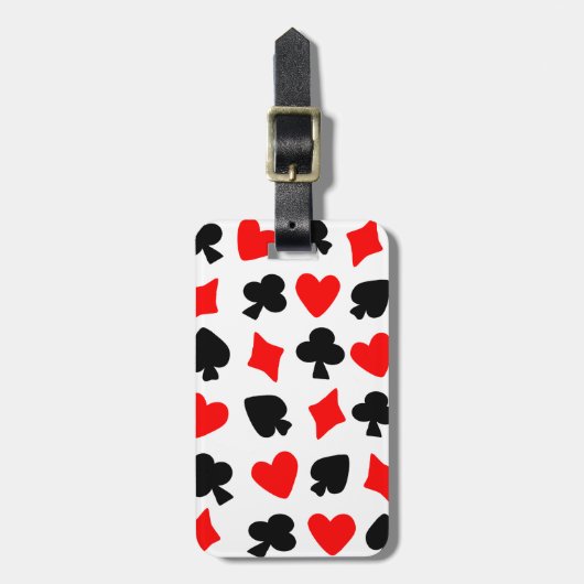 Étiquette À Bagage Conception de cartes (Devant Vertical)