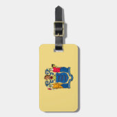 Étiquette À Bagage Conception du drapeau de l'État du New Jersey (Devant Vertical)