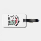 Étiquette À Bagage Conception "Fur-Real Friends Forever" (Dos horizontal)