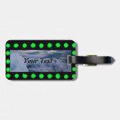 Étiquette À Bagage Conception menée et de ciel de couverture (Dos horizontal)