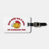 Étiquette À Bagage Conceptions de drapeau du Bahrain (Devant horizontal)