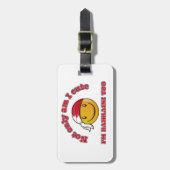 Étiquette À Bagage Conceptions de drapeau du Bahrain (Devant Vertical)