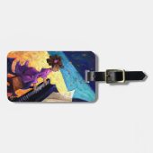 Étiquette À Bagage Concert de piano (Devant horizontal)