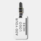 Étiquette À Bagage Concevez le logo en fonction du client (Devant Vertical)