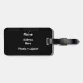 Étiquette À Bagage Concevez votre propre jeu ou série haute, Bowling (Dos horizontal)