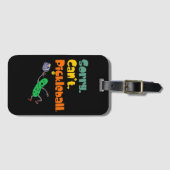 Étiquette À Bagage Concombre sauteur drôle Désolé, impossible de joue (Devant Horizontal)