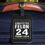 Étiquette À Bagage Condamné Felon le 4 juillet Trump 2024<br><div class="desc">Condamné Felon le 4 juillet Trump 2024</div>