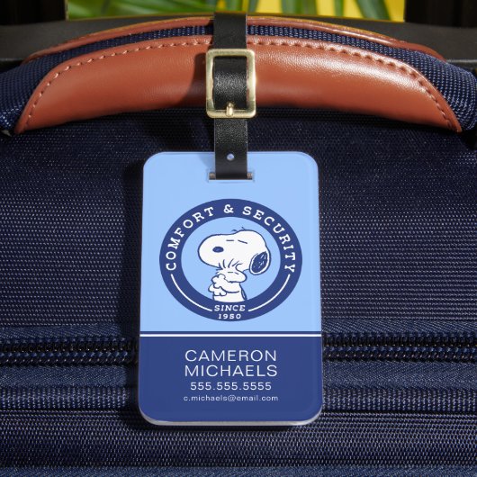 Étiquette À Bagage Confort et sécurité | Snoopy & Woodstock Hug (Insitu Rectoal 2)