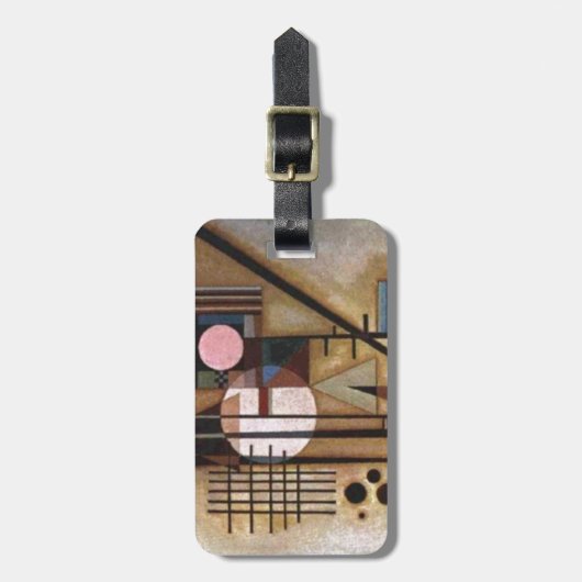 Étiquette À Bagage Construction adoucie Kandinsky (Devant Vertical)