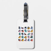 Étiquette À Bagage Construction and DIY Home Improvement Icons (Dos Vertical)