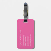 Étiquette À Bagage Contact de beignet mon sac ! (Dos Vertical)