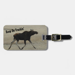 Étiquette À Bagage Continuer sur Truckin'Moose