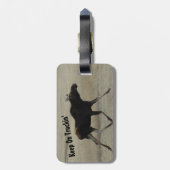 Étiquette À Bagage Continuer sur Truckin'Moose (Dos Vertical)