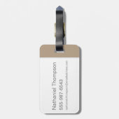 Étiquette À Bagage Contrôle de sortie TAZ™ (Dos Vertical)