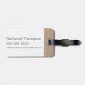 Étiquette À Bagage Contrôle de sortie TAZ™ (Dos horizontal)