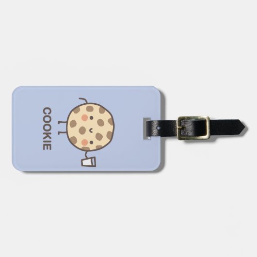 Étiquette À Bagage Cookie (Devant horizontal)