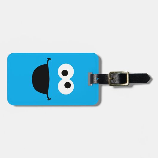 Étiquette À Bagage Cookie Face Art (Devant horizontal)