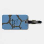 Étiquette À Bagage Cool assis Giraffe (Dos horizontal)