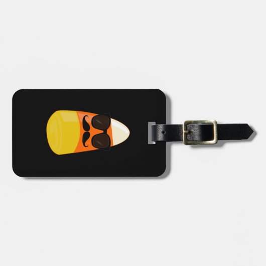 Étiquette À Bagage Cool Candy Corn (Devant horizontal)